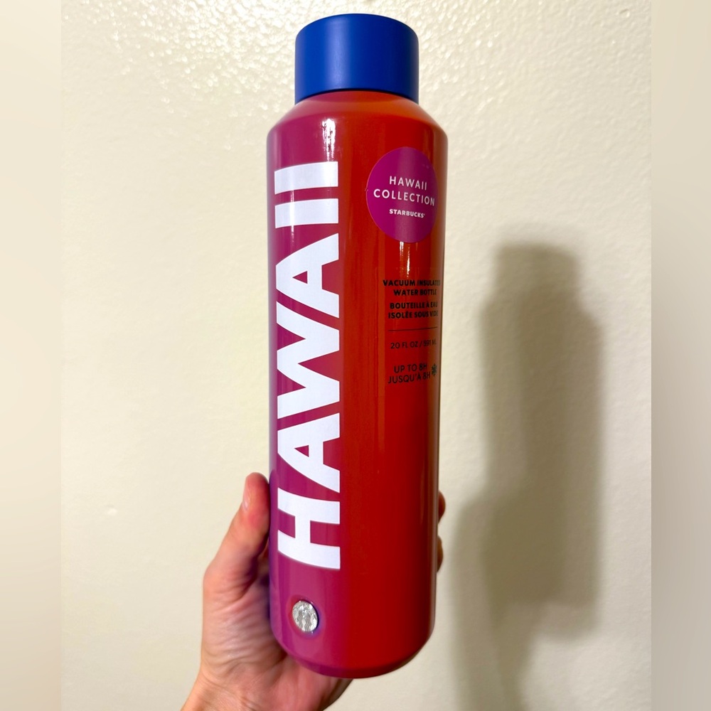 Starbucks Hawaii Collection Starbucks Vacuum Insulated Water Bottle 20oz rainbow